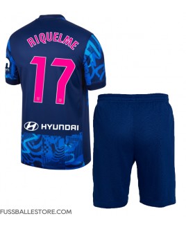 Günstige Atletico Madrid Rodrigo Riquelme #17 3rd trikot Kinder 2024-25 Kurzarm (+ Kurze Hosen)